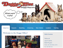 Tablet Screenshot of doggyoffice.com